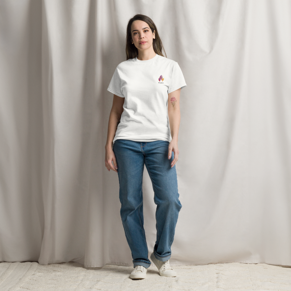 T-shirt flames