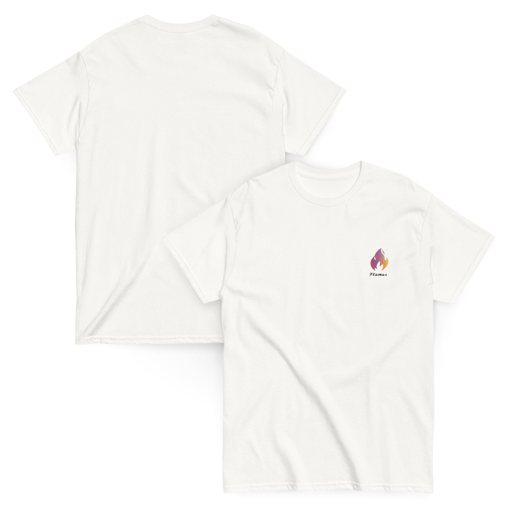 T-shirt flames
