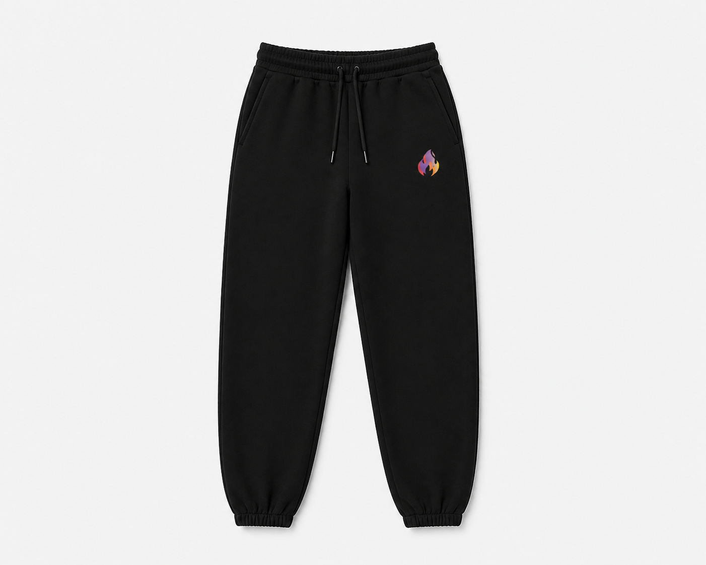 Jogging flames