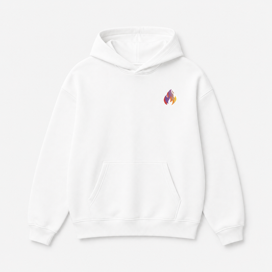 Sweat-shirt flames